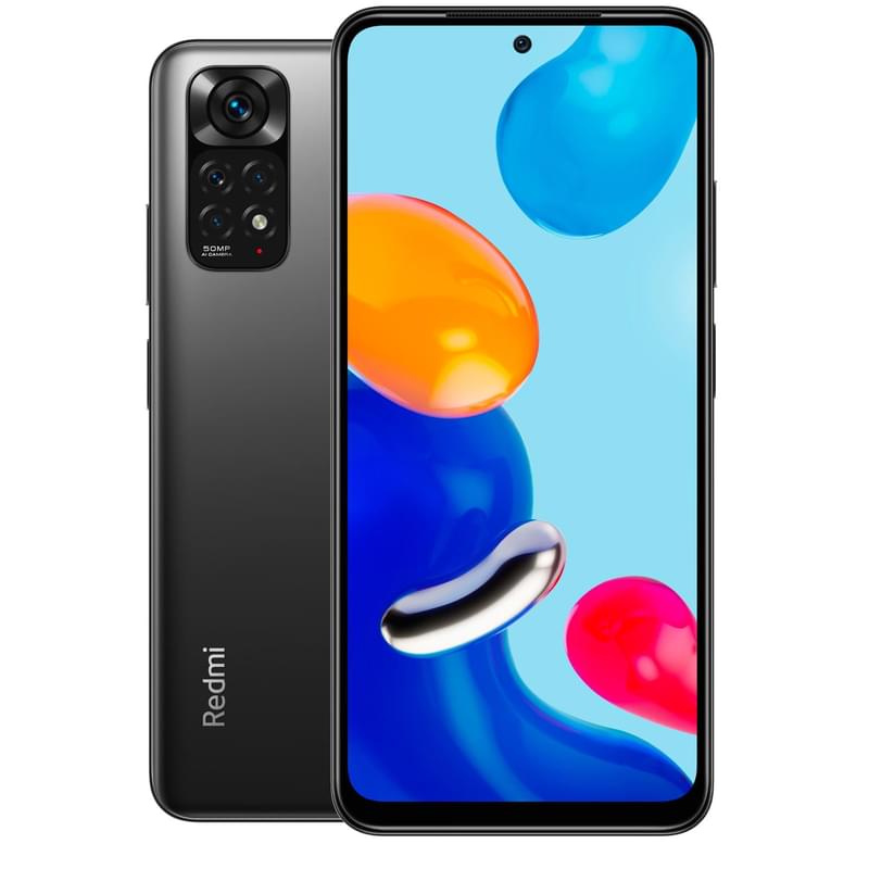 GSM Redmi Note 11 смартфоны 128GB/4GB THX-MD-6.43-50-4 Graphite Gray - фото #0, Technodom.kz