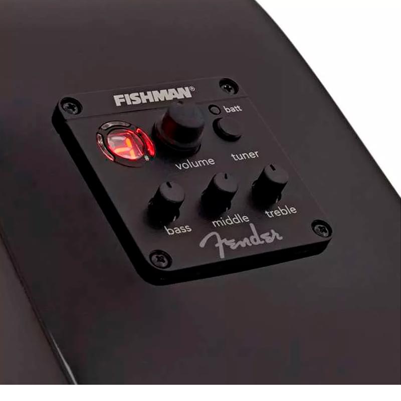 Электроакустическая Гитара SQUIER SA-105CE Dreadnought Black W/Fishman Preamp - фото #3, Technodom.kz