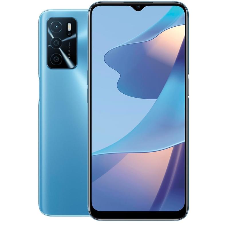 Смартфон OPPO A16 3/32GB Blue - фото #0, Technodom.kz