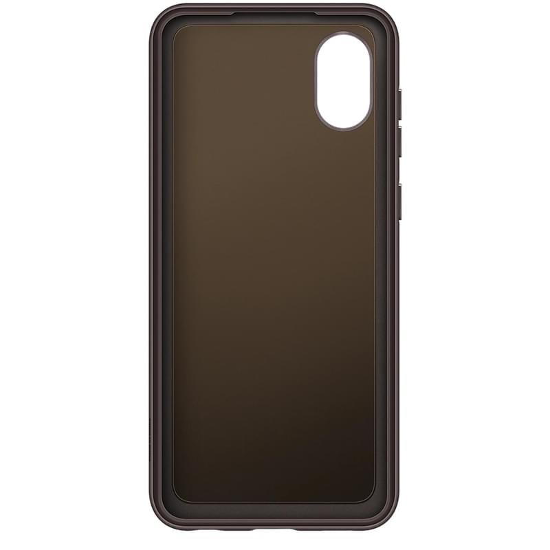 Чехол для Samsung Galaxy A03 Core Soft Clear Cover, Black (EF-QA032TBEGRU) - фото #5, Technodom.kz