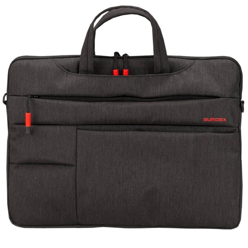 15" Sumdex PNA-401BK, Ноутбукке арналған сөмкесі Black - фото #0, Technodom.kz