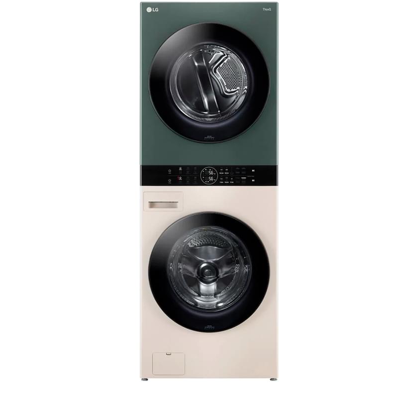Стиральная машина с сушкой LG Wash Tower Objet W1S1CVKK2HM - фото #2, Technodom.kz