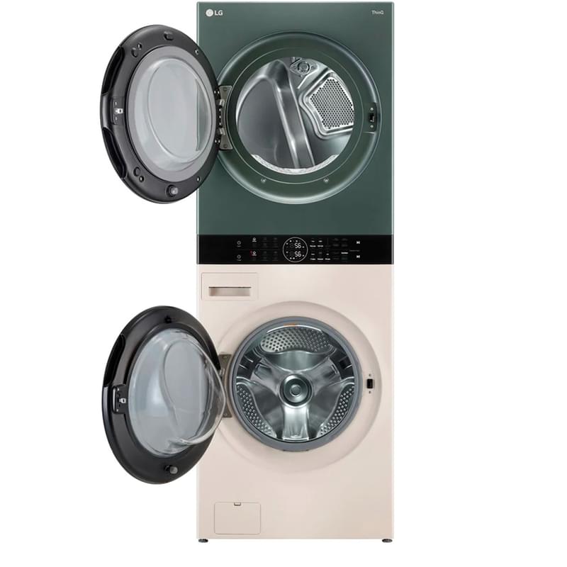 Стиральная машина с сушкой LG Wash Tower Objet W1S1CVKK2HM - фото #3, Technodom.kz