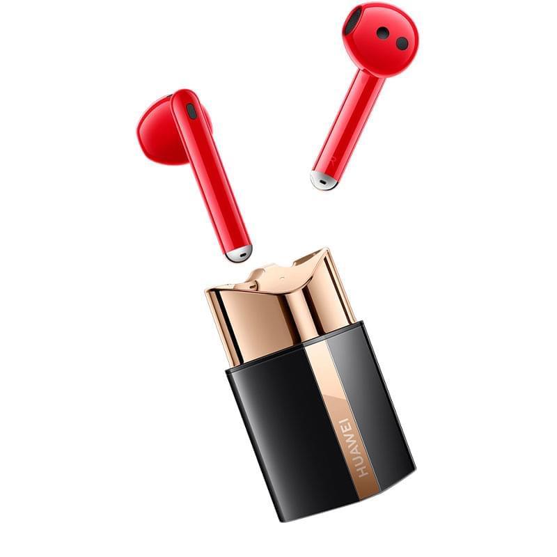 Наушники вставные HUAWEI Bluetooth FreeBuds Lipstick TWS, Red (55035200) - фото #2, Technodom.kz