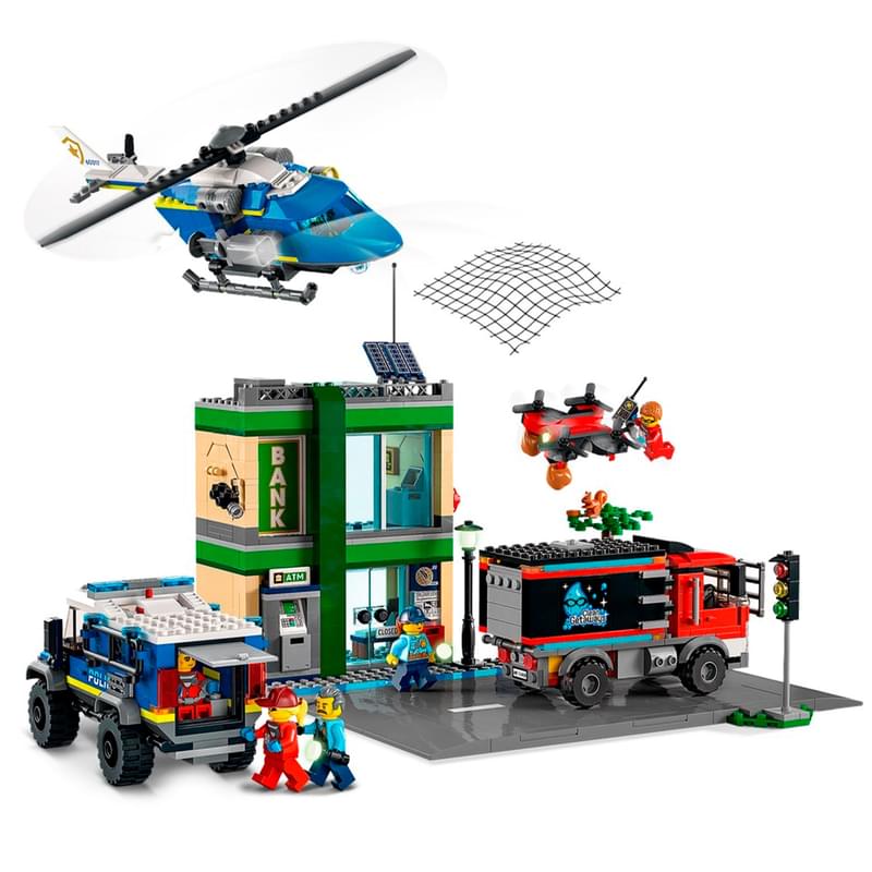 Конструктор LEGO City Полицейская погоня в банке (60317) - фото #1, Technodom.kz
