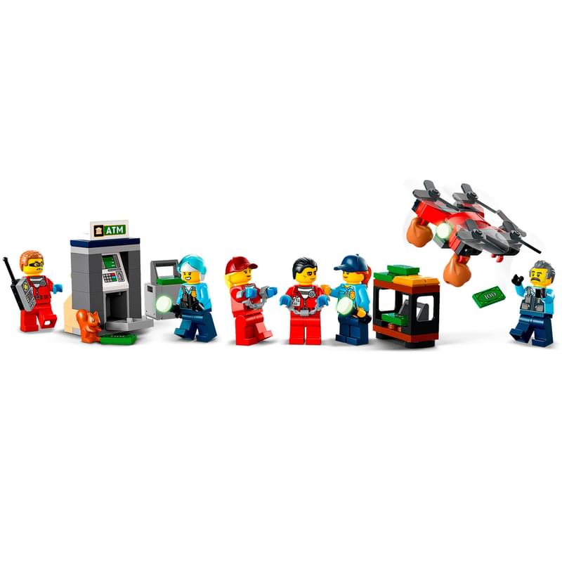 Конструктор LEGO City Полицейская погоня в банке (60317) - фото #5, Technodom.kz