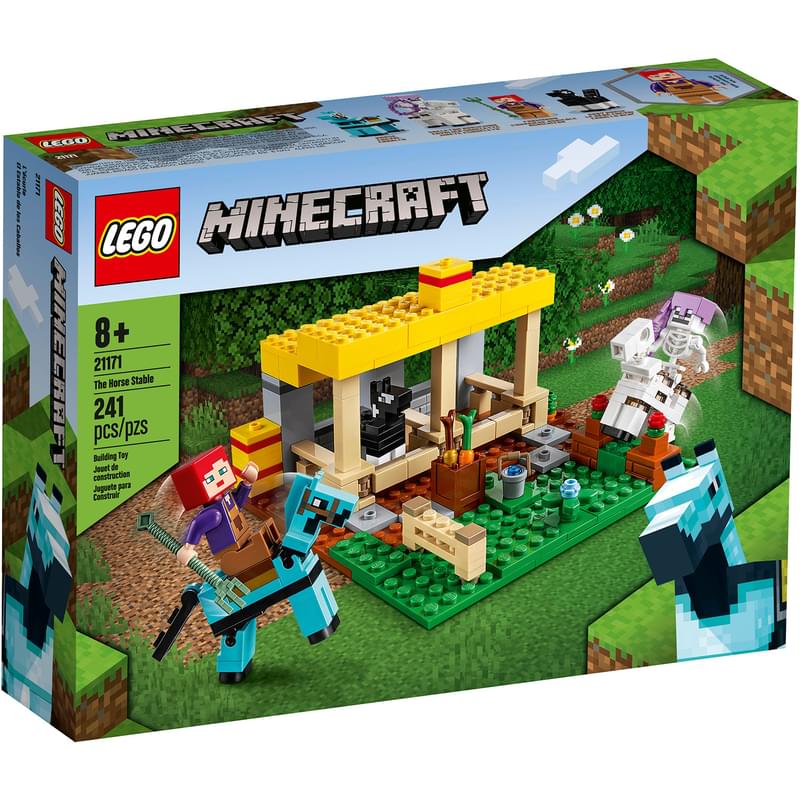 Конструктор LEGO Minecraft Конюшня (21171) - фото #0, Technodom.kz