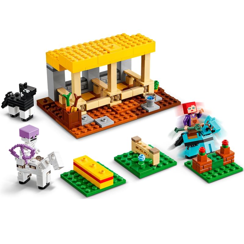 Конструктор LEGO Minecraft Конюшня (21171) - фото #2, Technodom.kz
