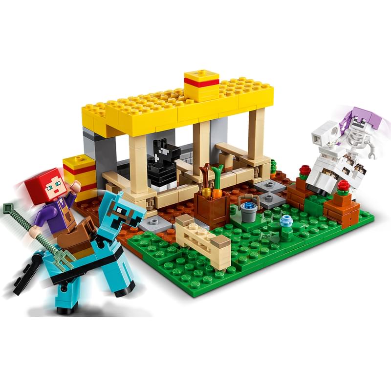 Конструктор LEGO Minecraft Конюшня (21171) - фото #3, Technodom.kz