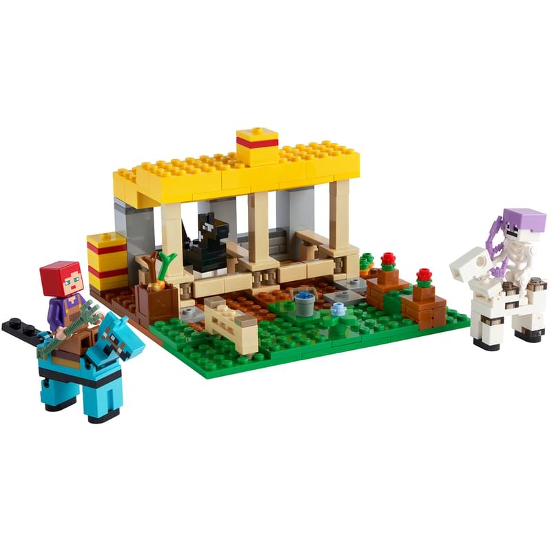 Конструктор LEGO Minecraft Конюшня (21171) - фото #4, Technodom.kz