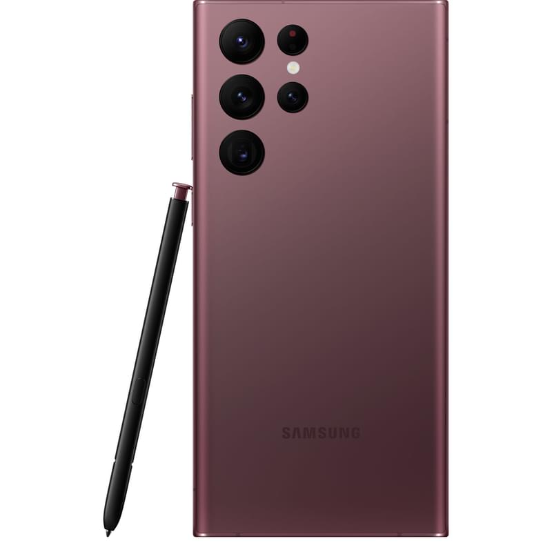 Смартфон Samsung Galaxy S22 Ultra 8/128GB Burgundy - фото #6, Technodom.kz
