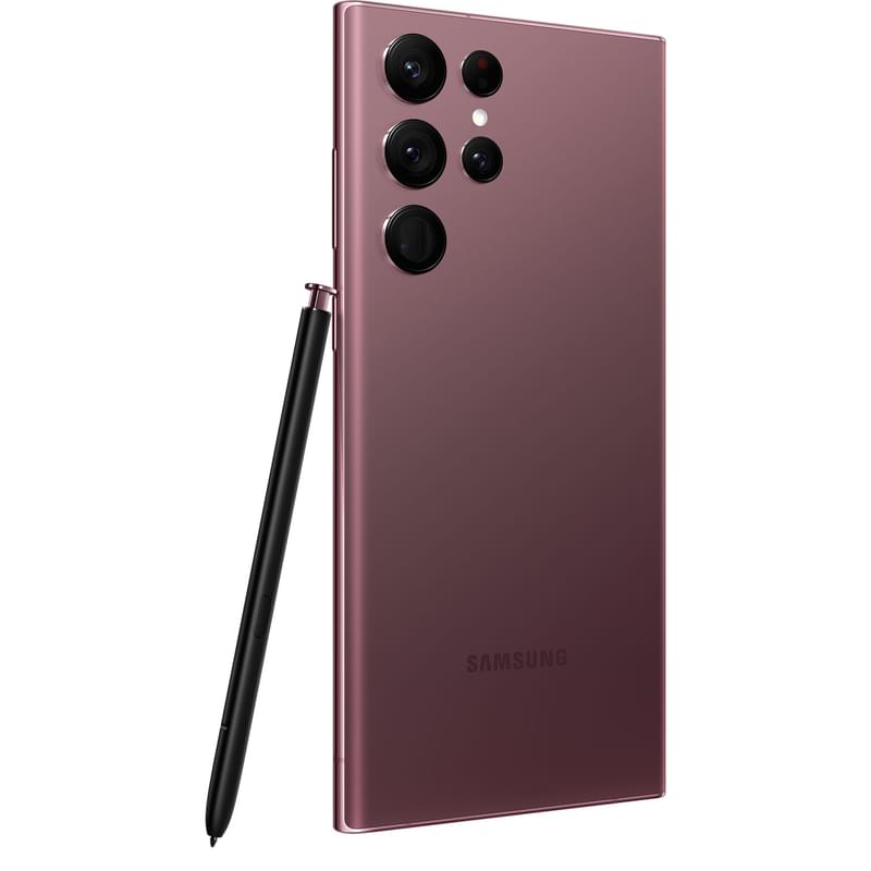 Смартфон Samsung Galaxy S22 Ultra 8/128GB Burgundy - фото #7, Technodom.kz