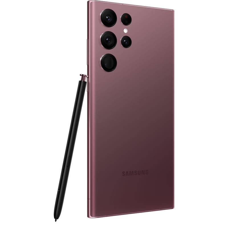 Смартфон Samsung Galaxy S22 Ultra 12/256GB Burgundy - фото #7, Technodom.kz
