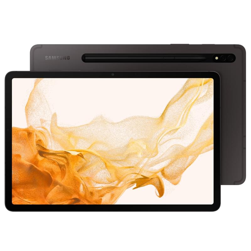 Планшет Samsung Galaxy Tab S8 11 128GB WiFi + 5G Dark Gray (SM-X706BZAASKZ) - фото #0, Technodom.kz
