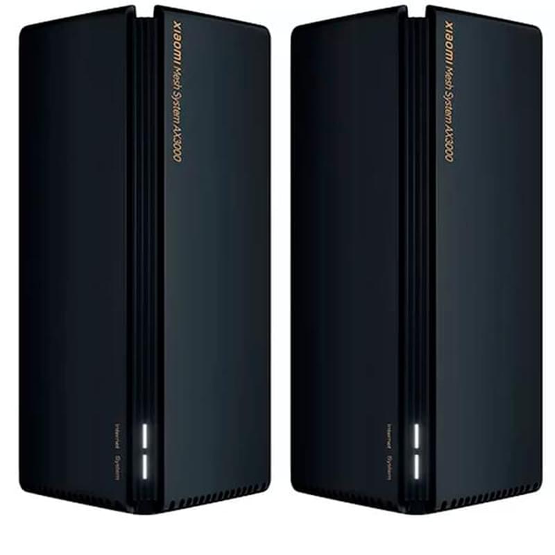 Домашняя Mesh Wi-Fi система, Mi Mesh Router AX3000, 3 порта + Wi-Fi 6, 2402 Mbps (RA82 (2-pack)) - фото #0, Technodom.kz