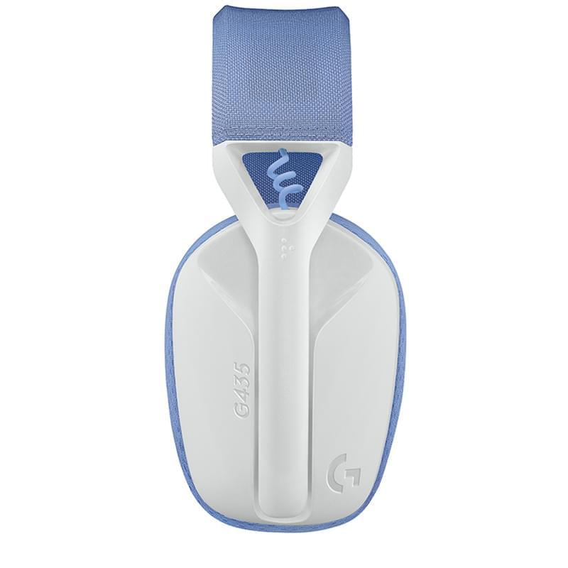Игровая гарнитура беспроводная Logitech G435 LightSpeed, White (981-001074) - фото #2, Technodom.kz