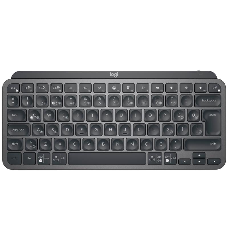 Клавиатура беспроводная USB/BT Logitech MX Keys Mini, Graphite (920-010501) - фото #0, Technodom.kz