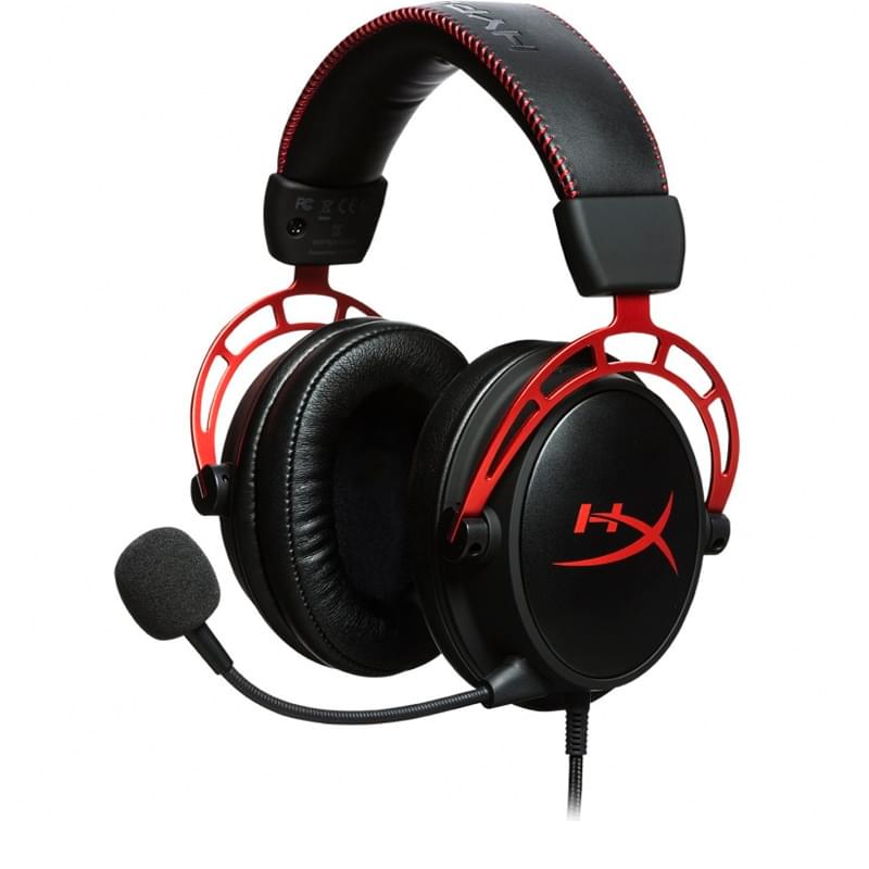 Игровая гарнитура HyperX Cloud Alpha, Black/Red (4P5L1AX#ARL) - фото #0, Technodom.kz