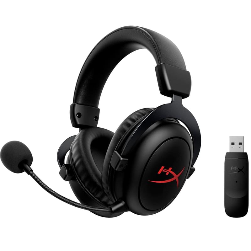Игровая гарнитура беспроводная HyperX Cloud + DTS, Black (4P5D5AA) - фото #6, Technodom.kz