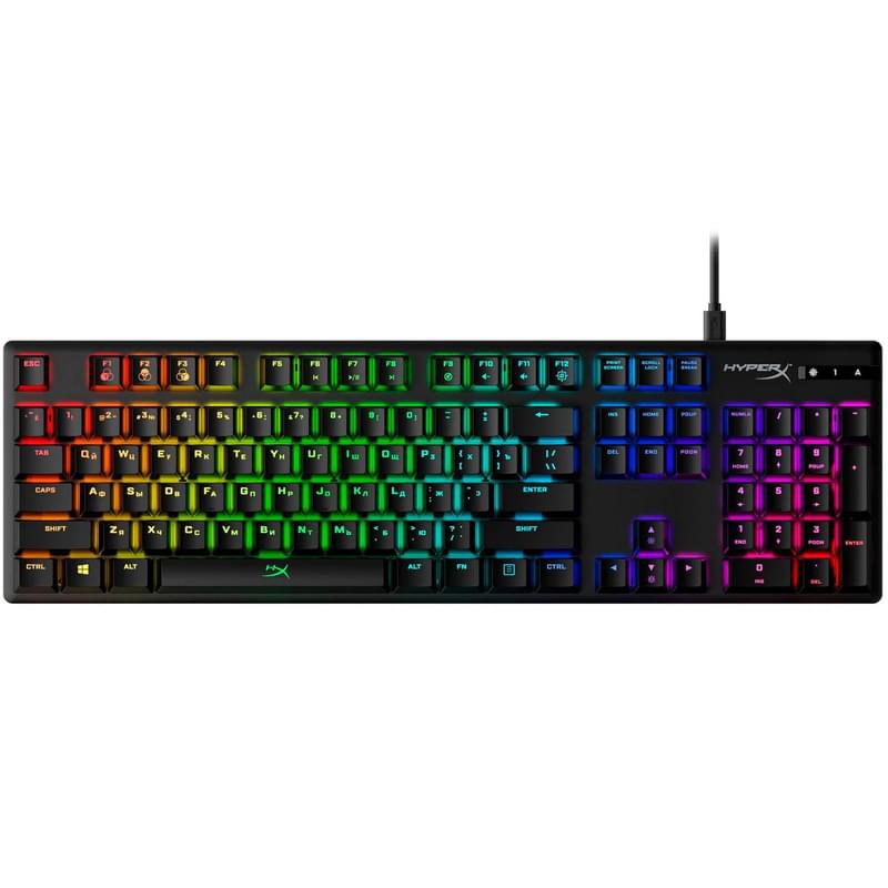 HyperX Alloy Origins RGB, Blue Switch (4P5P0AX#ACB) ойын пернетақтасы - фото #0, Technodom.kz