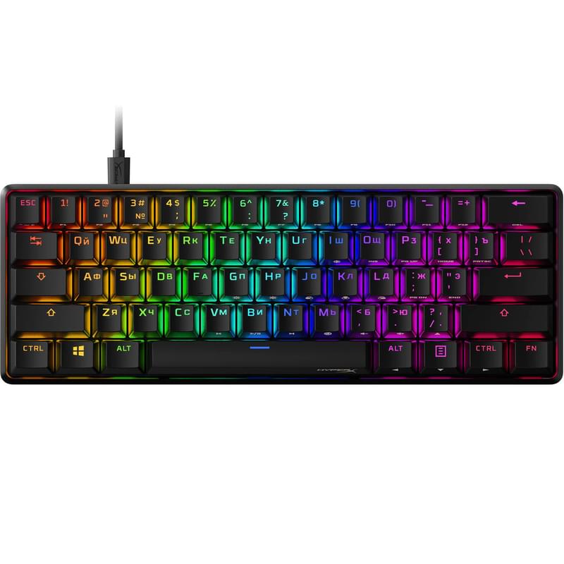 Игровая клавиатура HyperX Alloy Origins 60, Red Switch (4P5N0AA#ACB) - фото #0, Technodom.kz