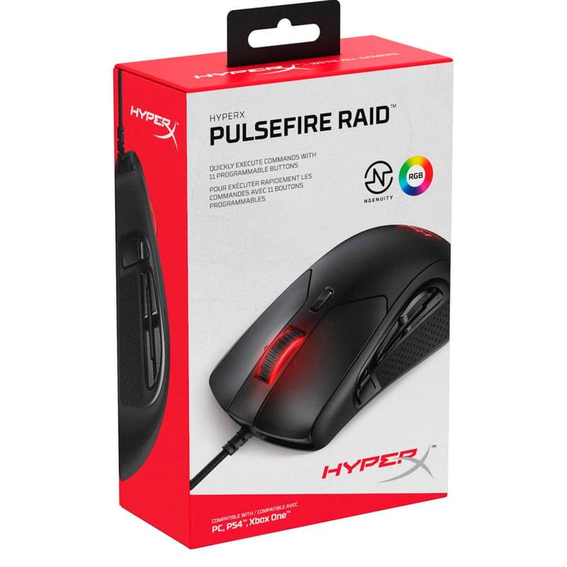 Игровая мышь HyperX Pulsefire Raid RGB (4P5Q3AA) - фото #8, Technodom.kz