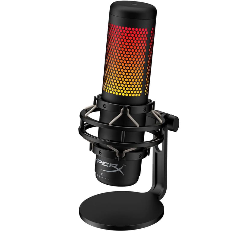 Микрофон игровой HyperX QuadCast S, Black (4P5P7AA) - фото #3, Technodom.kz