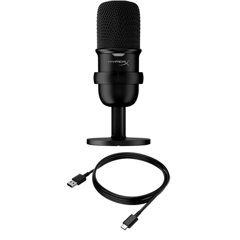 Микрофон игровой HyperX SoloCast, Black (4P5P8AA) - фото #6, Technodom.kz
