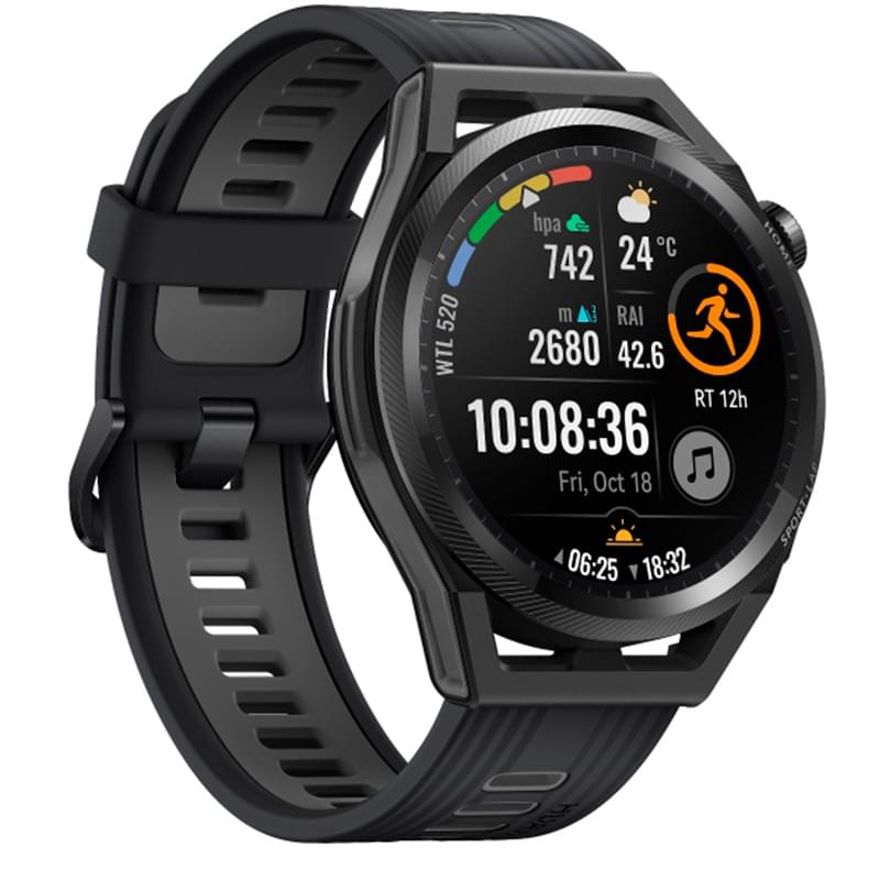 Смарт-часы HUAWEI Watch GT Runner (46mm), Black - фото #2, Technodom.kz