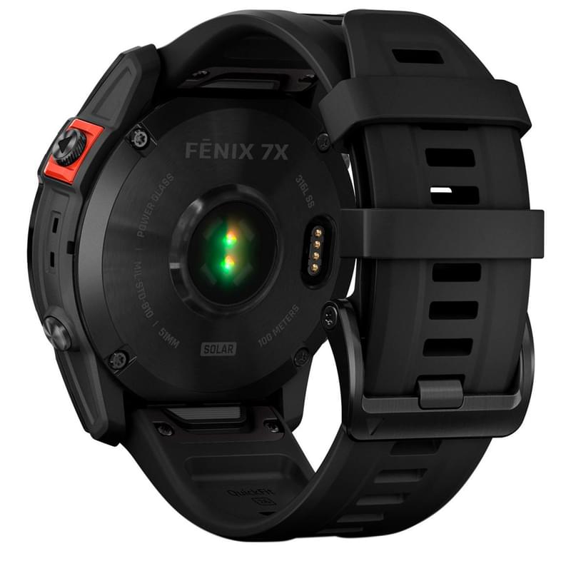 Смарт-часы Garmin Fenix 7X Solar, Slate Gray with Black Band (010-02541-01) - фото #3, Technodom.kz
