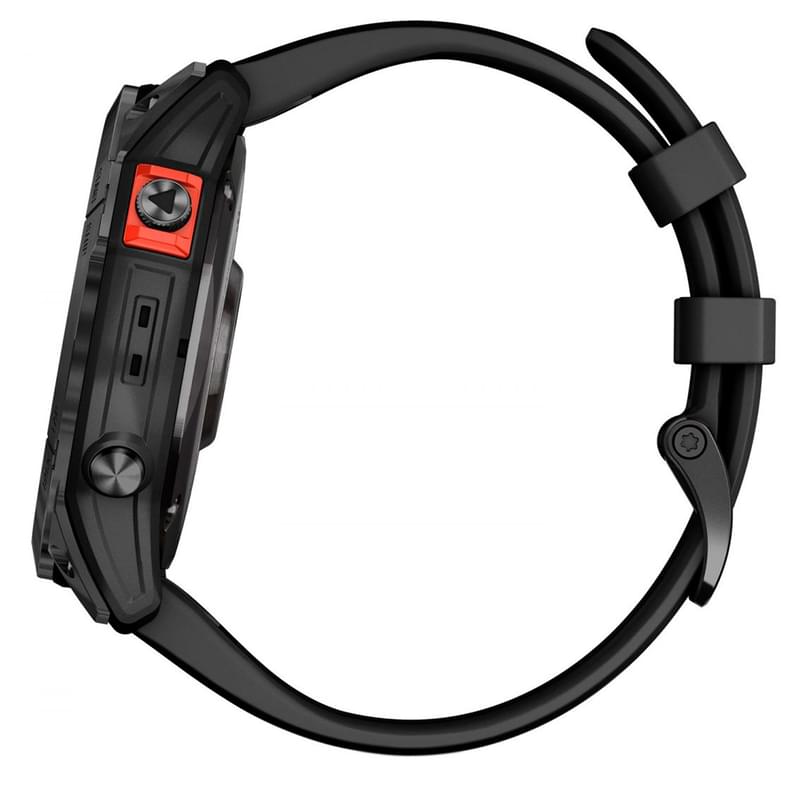 Смарт-часы Garmin Fenix 7X Solar, Slate Gray with Black Band (010-02541-01) - фото #4, Technodom.kz