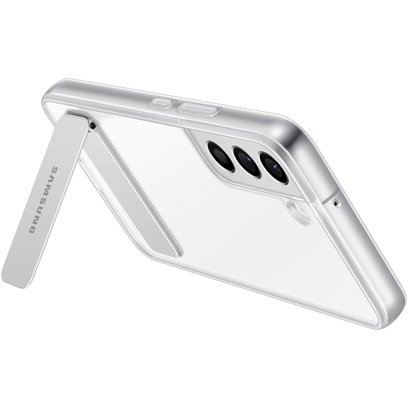 Чехол для Samsung Galaxy S22 Clear Standing Cover, Transparent (EF-JS901CTEGRU) - фото #6, Technodom.kz