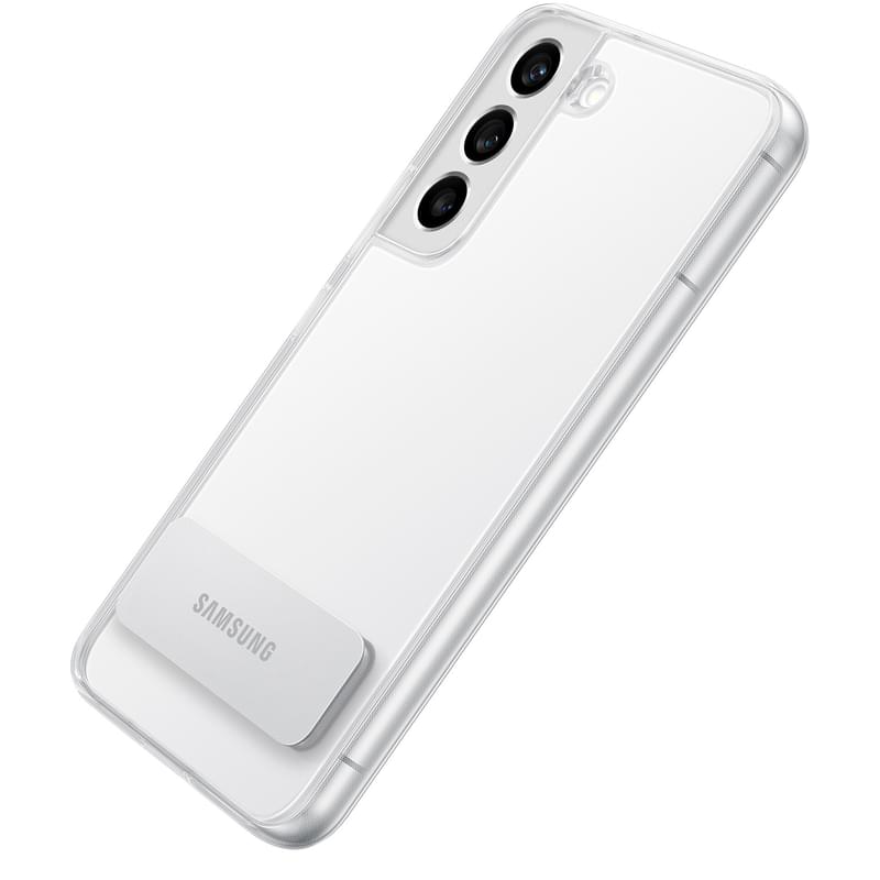 Чехол для Samsung Galaxy S22 Clear Standing Cover, Transparent (EF-JS901CTEGRU) - фото #8, Technodom.kz