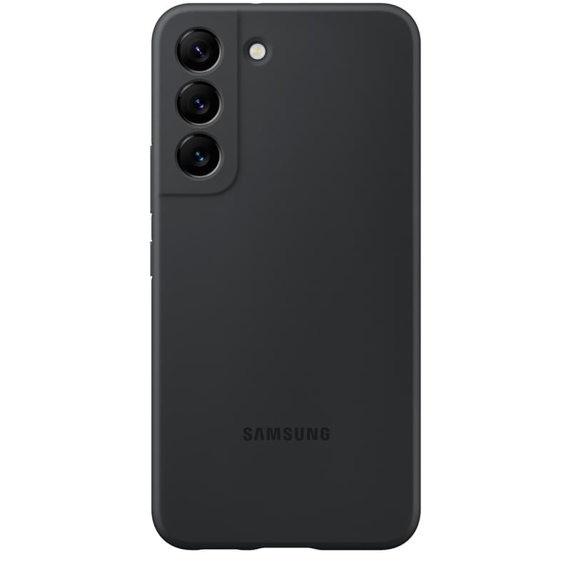Чехол для Samsung Galaxy S22 Silicone Cover, Black (EF-PS901TBEGRU) - фото #2, Technodom.kz
