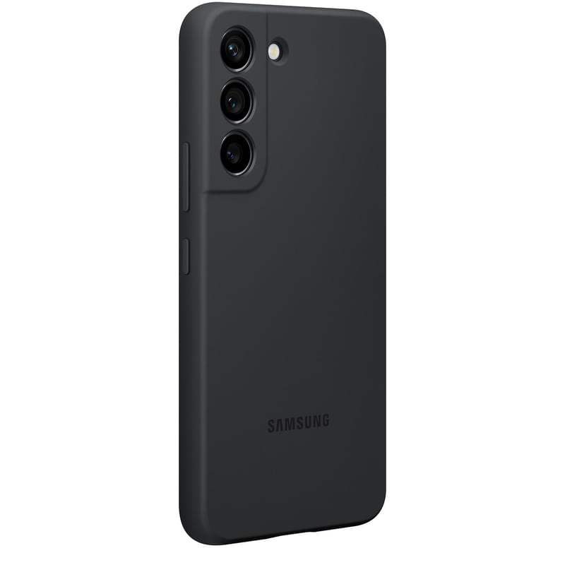Чехол для Samsung Galaxy S22 Silicone Cover, Black (EF-PS901TBEGRU) - фото #4, Technodom.kz