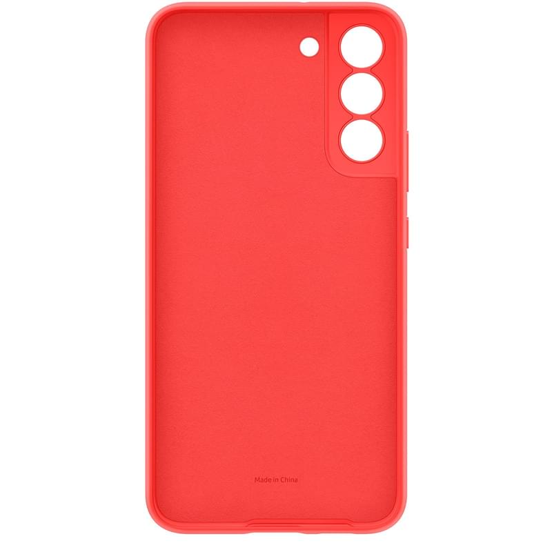 Чехол для Samsung Galaxy S22+ Silicone Cover, Glow Red (EF-PS906TPEGRU) - фото #3, Technodom.kz
