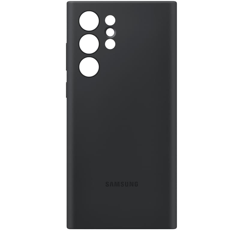 Чехол для Samsung Galaxy S22 Ultra Silicone Cover, Black (EF-PS908TBEGRU) - фото #3, Technodom.kz