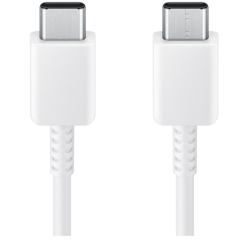 Кабель Type-C - Type-C, Samsung, 3A, 1,8м, Белый (EP-DX310JWRGRU) - фото #1, Technodom.kz