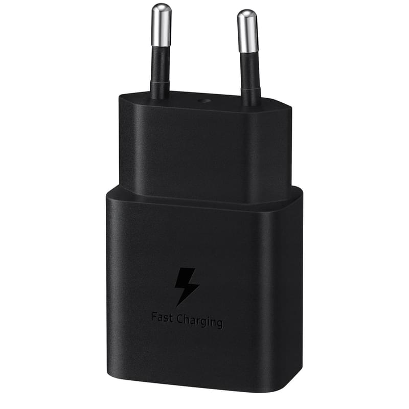 Адаптер питания Samsung, 1*Type-C 15Вт+Cable, Black (EP-T1510XBEGRU) - фото #3, Technodom.kz