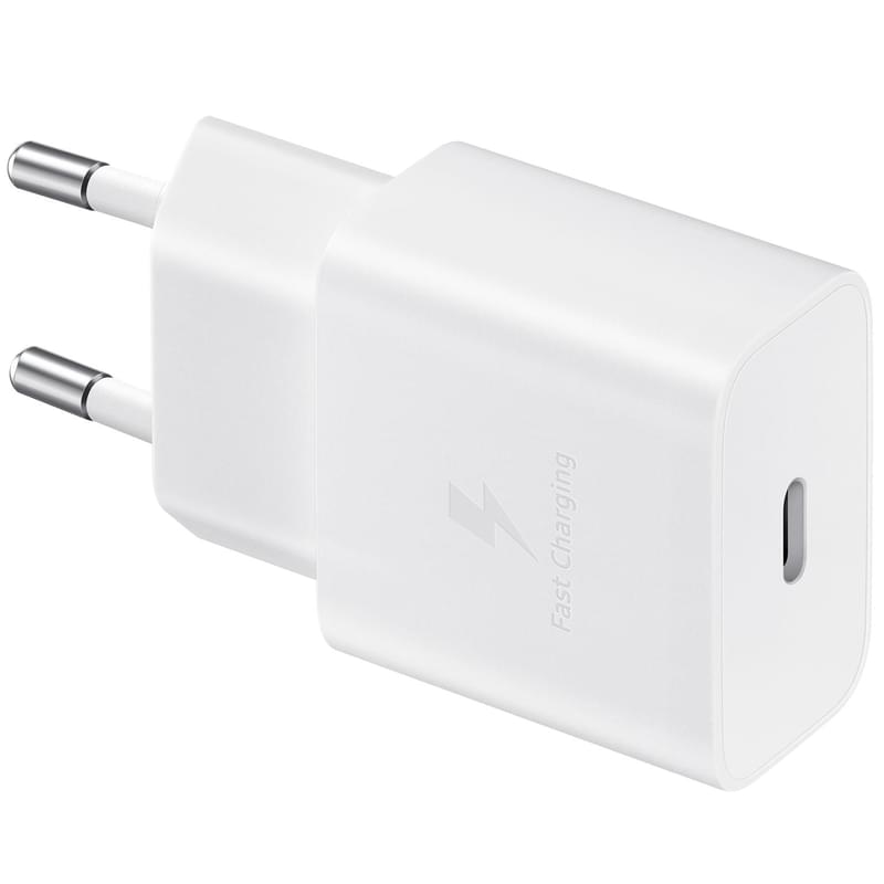 Адаптер питания Samsung, 1*Type-C 15Вт+Cable, White (EP-T1510XWEGRU) - фото #0, Technodom.kz