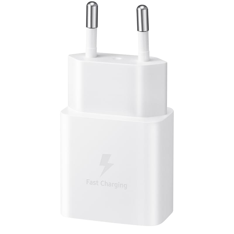 Адаптер питания Samsung, 1*Type-C 15Вт+Cable, White (EP-T1510XWEGRU) - фото #1, Technodom.kz