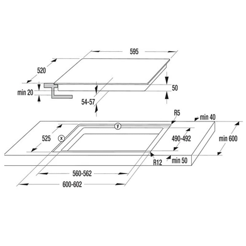 GORENJE ECT643BSC кіріктірілген электрлік ас пісіру панелі - фото #5, Technodom.kz
