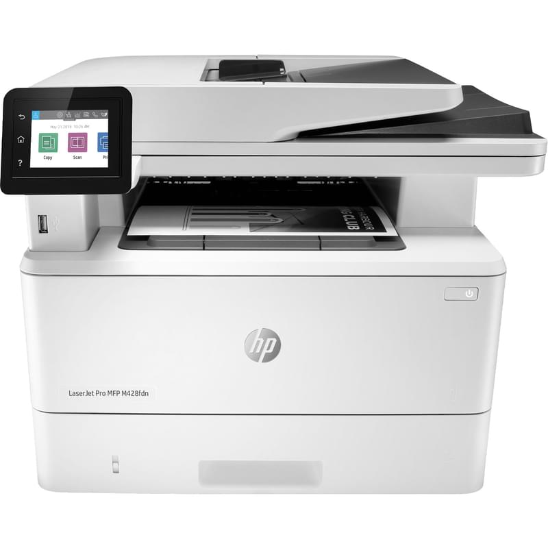 МФУ лазерное HP LaserJet Pro M428fdn A4-A-D-F-N (W1A32A)/Картридж HP №59X Black 10 000 стр. - фото #0, Technodom.kz