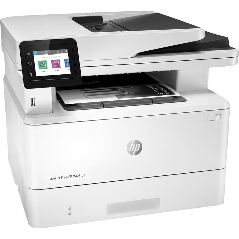 МФУ лазерное HP LaserJet Pro M428fdn A4-A-D-F-N (W1A32A)/Картридж HP №59X Black 10 000 стр. - фото #1, Technodom.kz