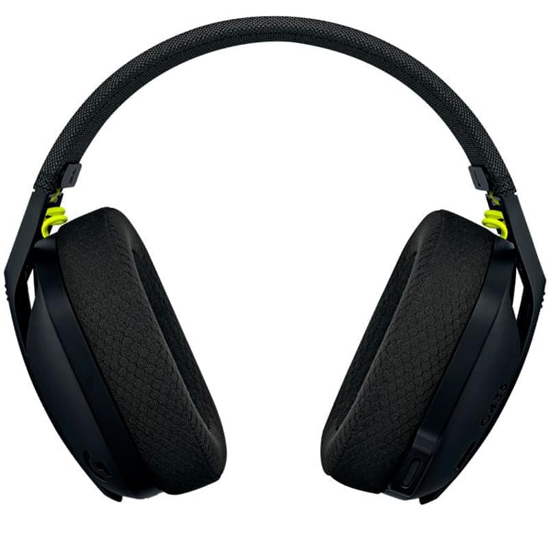 Игровая гарнитура беспроводная Logitech G435 LightSpeed, Black (981-001050) - фото #1, Technodom.kz