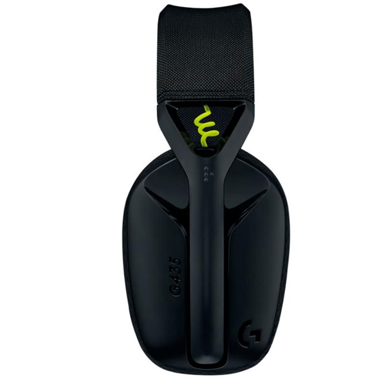 Игровая гарнитура беспроводная Logitech G435 LightSpeed, Black (981-001050) - фото #4, Technodom.kz