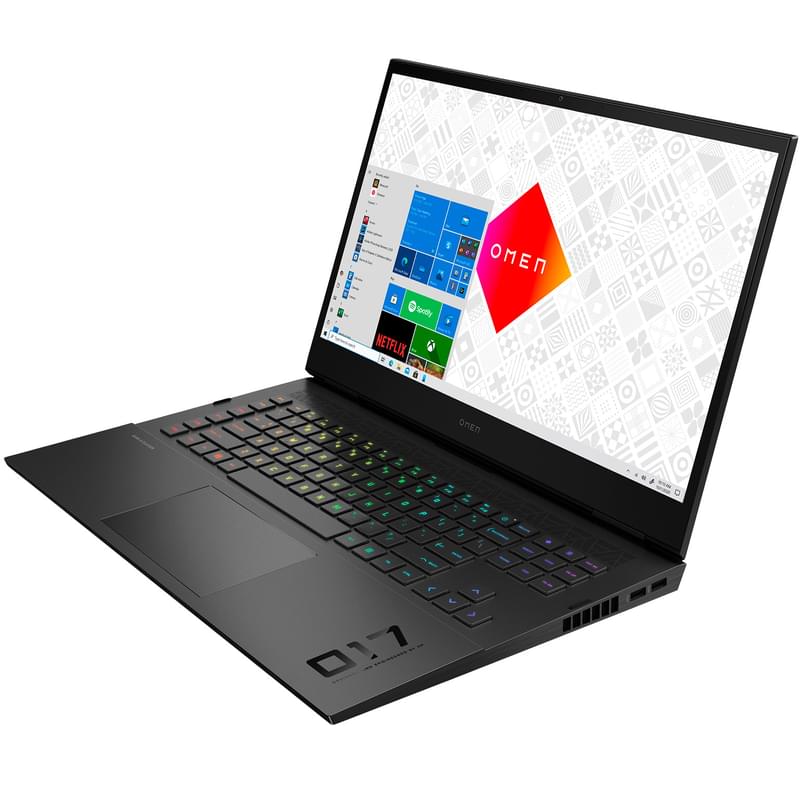 Игровой ноутбук HP Omen 17-CK0007UR i9 11900H / 32ГБ / 1000SSD / RTX3080 16ГБ / Win10 / 17.3 / (4A753EA) - фото #1, Technodom.kz