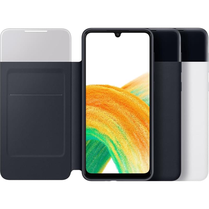 Чехол для Samsung Galaxy A33, Smart S View Wallet Cover, Black (EF-EA336PBEGRU) - фото #5, Technodom.kz