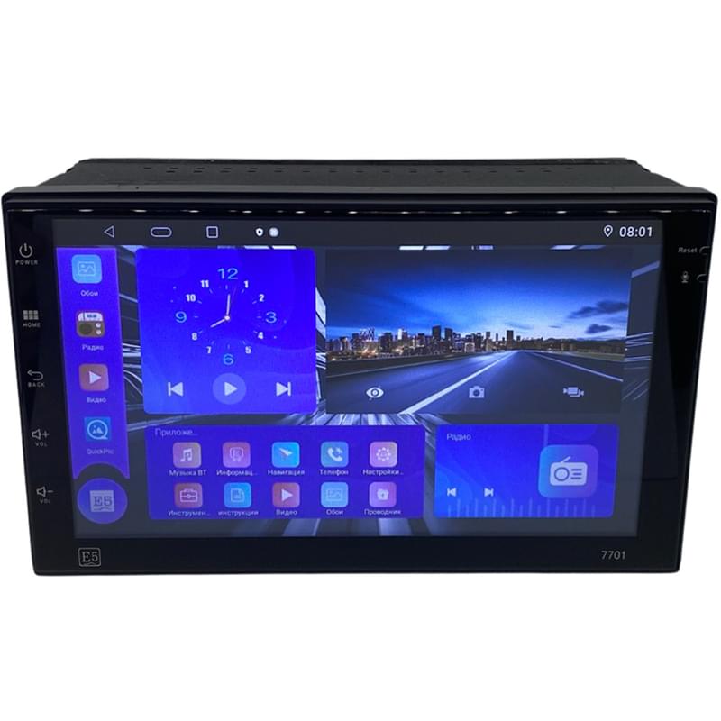 Автомагнитола Android Element-5 7701 DIN 2 - фото #0, Technodom.kz