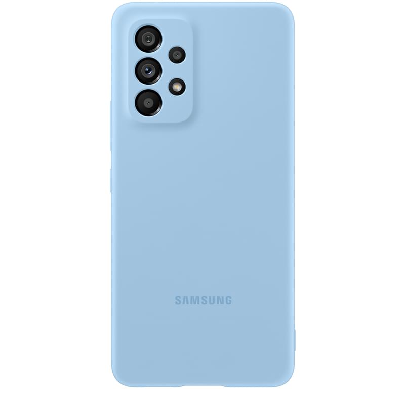 Чехол для Samsung Galaxy A53, Silicone Cover, Artic blue (EF-PA536TLEGRU) - фото #0, Technodom.kz